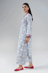2PC Unstitched Printed Lawn Shirt and Trouser KST-4064