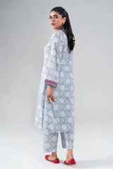 2PC Unstitched Printed Lawn Shirt and Trouser KST-4064