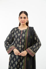PRINTED LAWN UNSTITCHED 3 PIECE SUIT