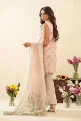 PRINTED LAWN UNSTITCHED 3 PIECE SUIT