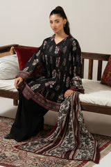 PRINTED LAWN UNSTITCHED 3 PIECE SUIT