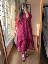 3 Piece - Lawn Printed Dress with Tulip Shalwar