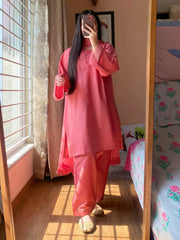 3 Piece - Lawn Dress with Shalwar