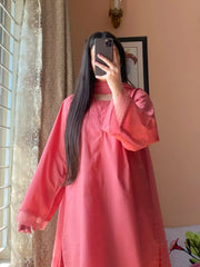3 Piece - Lawn Dress with Shalwar