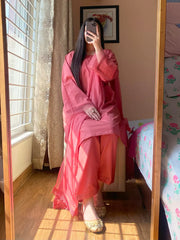 3 Piece - Lawn Dress with Shalwar