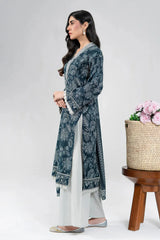 2PC Unstitched Printed Lawn Shirt & Dupatta | KSD-4099