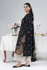 3PC Embroidered Unstitched Lawn Suit | KCE-4022