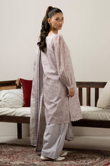 PRINTED LAWN UNSTITCHED 3 PIECE SUIT
