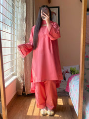 3 Piece - Lawn Dress with Shalwar